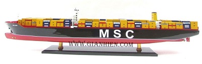 MSC Oscar Boat Model
